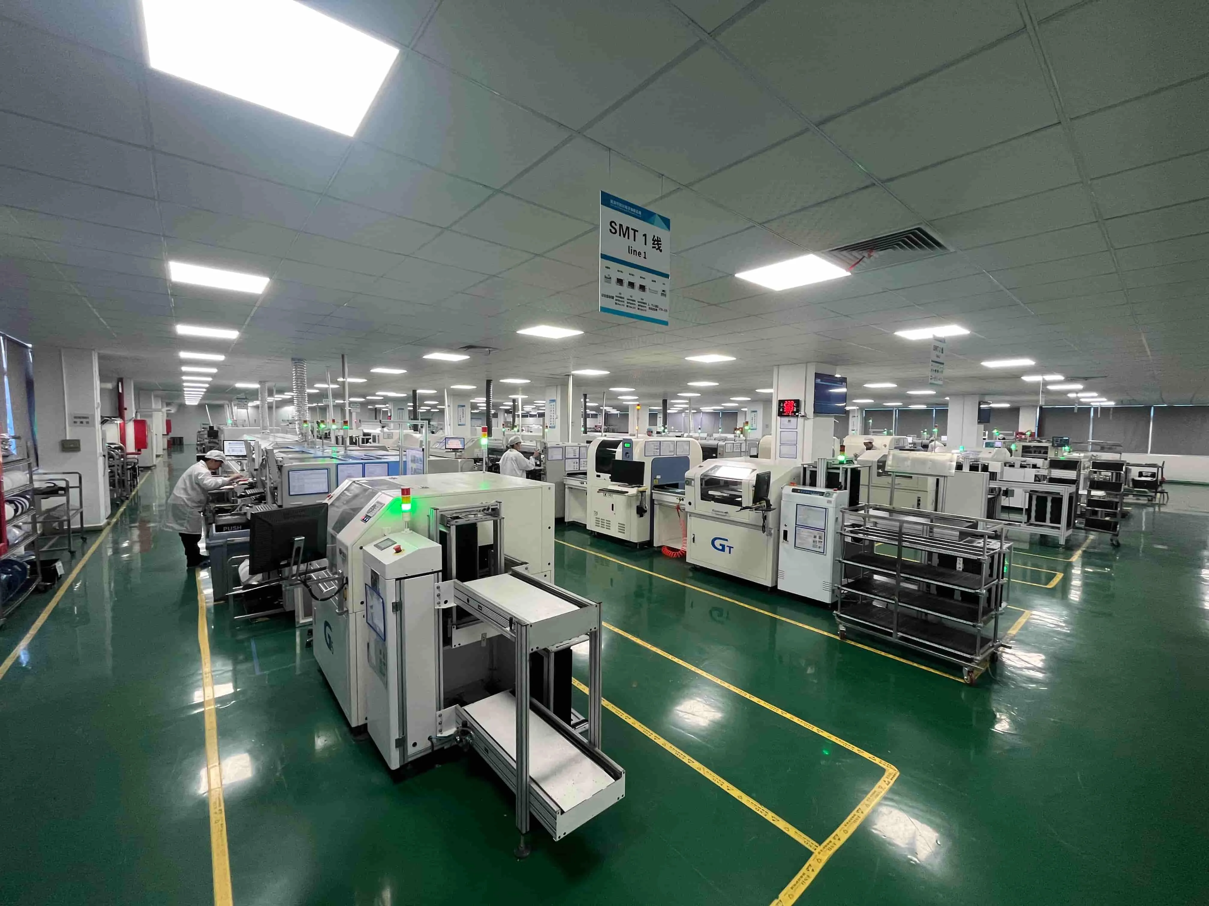 PDS electronics production floor
