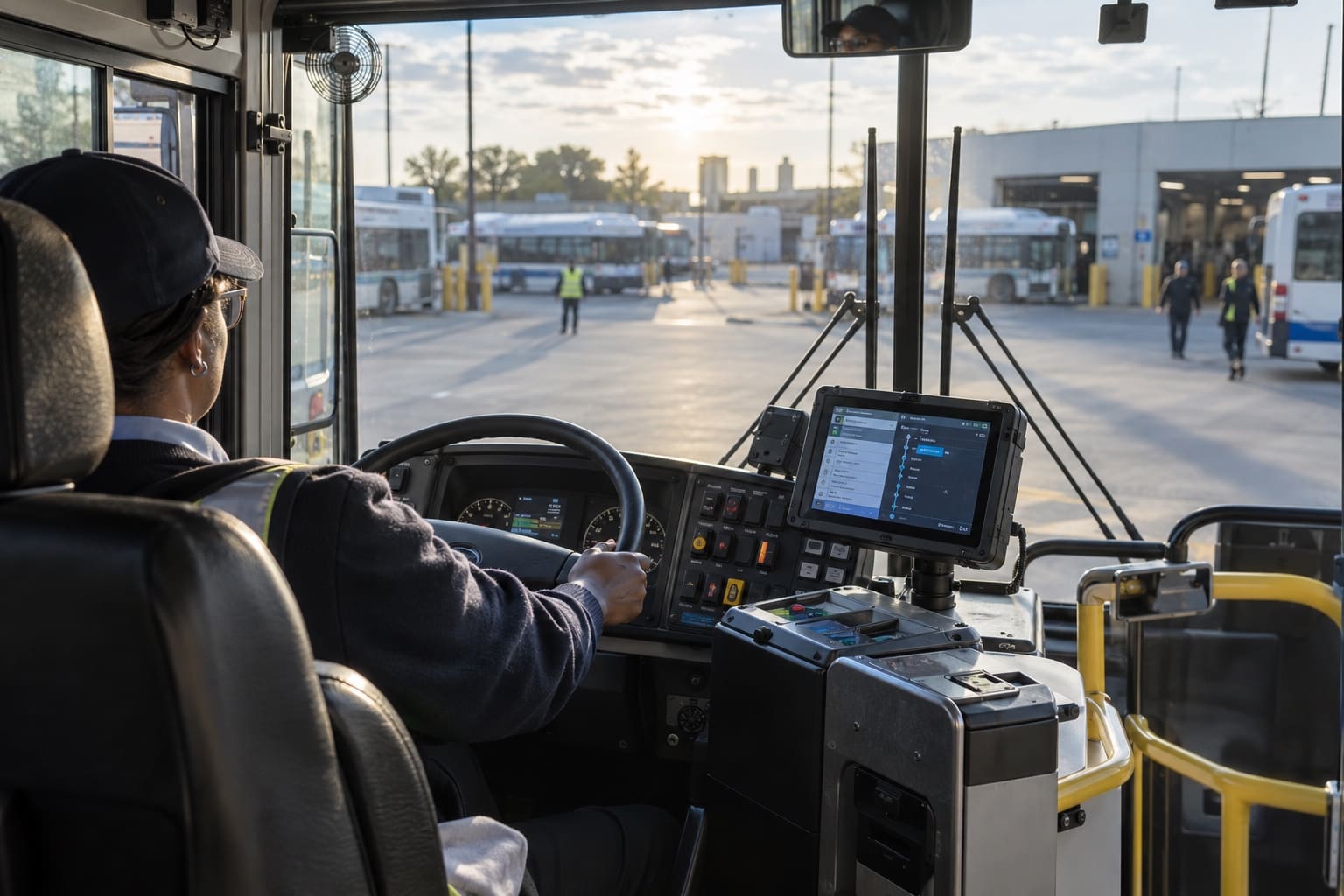 Public transportation vehicle application