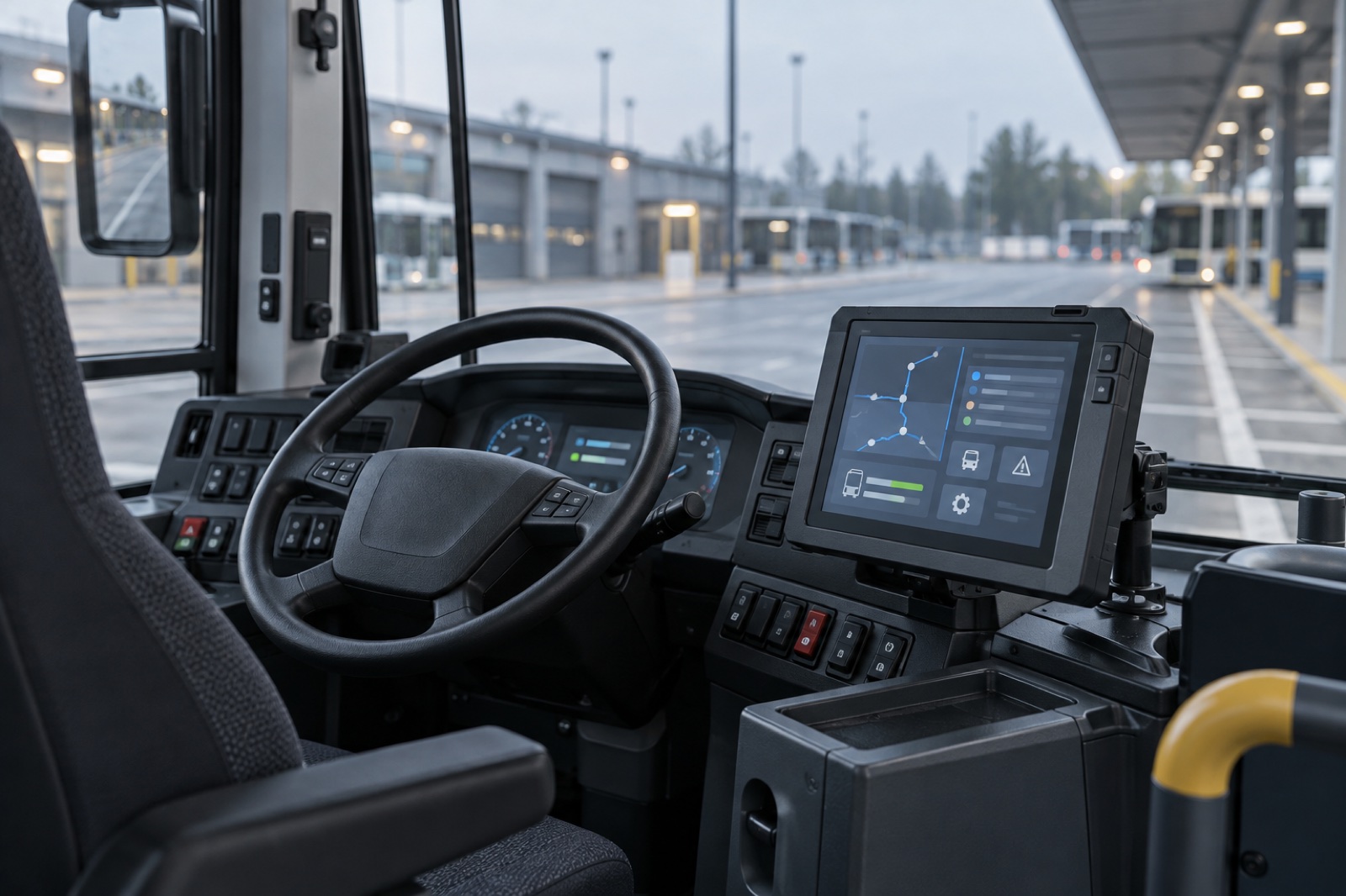 Public transportation vehicle application